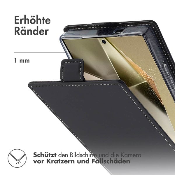 Accezz Flip Case Samsung Galaxy S25 Ultra - Schwarz