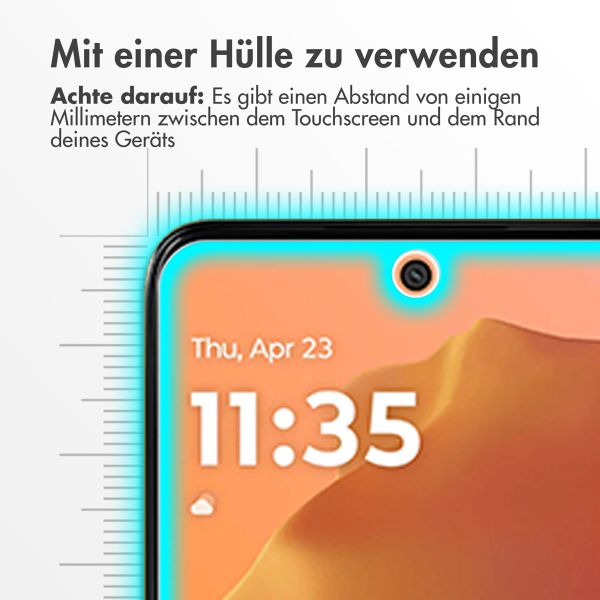 Accezz Screen Protector aus gehärtetem Glas Motorola Moto G15 / G15 Power