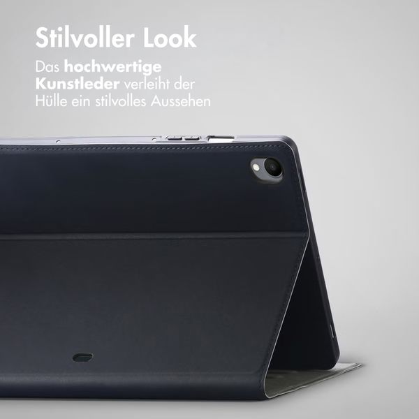Accezz Classic Klapphülle Samsung Galaxy Tab S11 / S12 Ultra - Schwarz