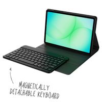 Accezz Bluetooth Keyboard Klapphülle Samsung Galaxy Tab A11 Plus - QWERTY / NL - Schwarz