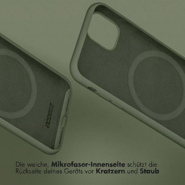 Accezz Liquid Silikoncase Samsung Galaxy A37 (5G) - Cooper Green