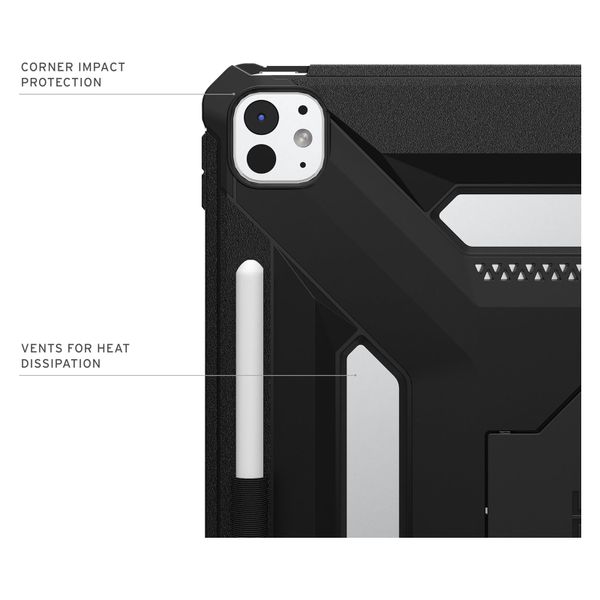 UAG Scout Plus Back Cover mit Ständer Apple iPad Pro 13 (2025) M5 / (2024) M4 - Black