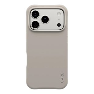CARE by PanzerGlass Modisches Case Samba mit MagSafe Apple iPhone 17 Pro - Vanilla Beige