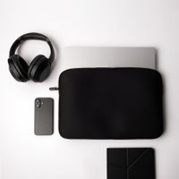 Accezz Laptop Hülle 13-14 Zoll - Laptop Sleeve - Schwarz
