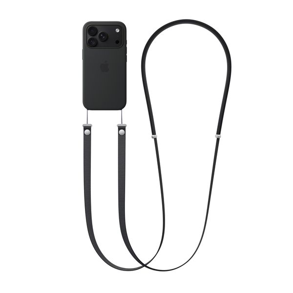 Apple Crossbody Strap - Black