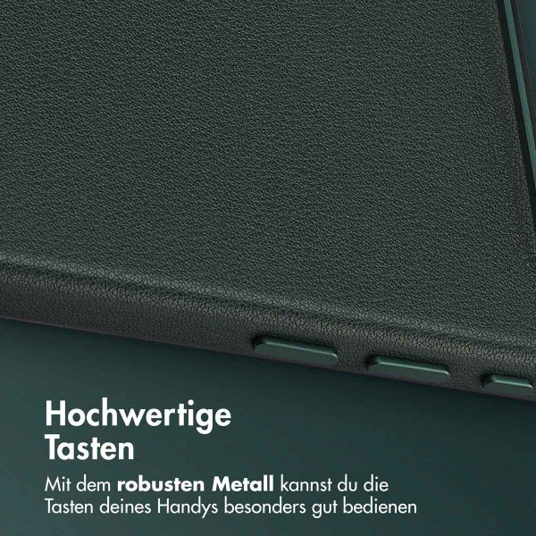 Accezz MagSafe Leather Backcover Apple iPhone Air - Cedar Green