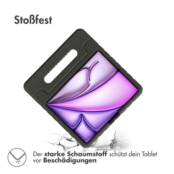 Accezz SchutzHülle mit Handgriff kindersicher Apple iPad Air 11 Zoll (2026) M4 / (2025) M3 / (2024) M2 - Schwarz