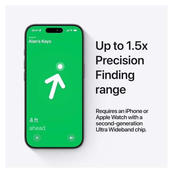 Apple AirTag (2nd generation) 4er-Pack - Weiß