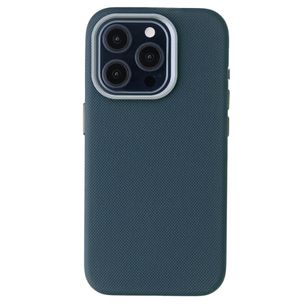 Accezz Mesh Backcover mit MagSafe Apple iPhone 15 Pro - Dunkelblau