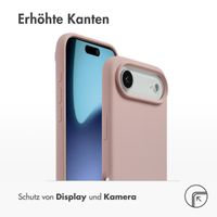 Accezz Liquid Silikoncase mit MagSafe Apple iPhone Air - Rosa
