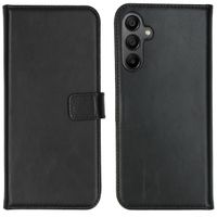 Selencia Echtleder Klapphülle Samsung Galaxy A15 (5G/4G) - Schwarz