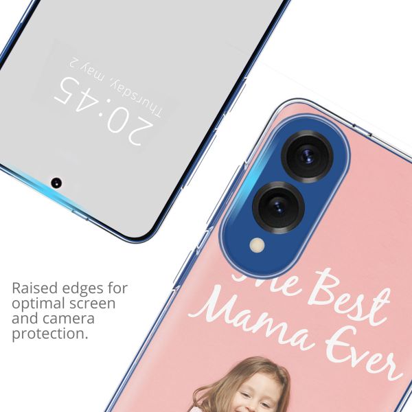 Gestalte deine eigene Clear Case Samsung Galaxy S25 Edge - Transparent