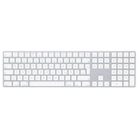 Apple Magic Keyboard mit Numerisches Tastenfeld - Kabellose Tastatur - AZERTY - Silber