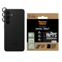 PanzerGlass Hoops Optic Rings Kameraschutz Samsung Galaxy S25 - Schwarz