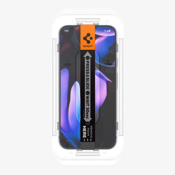 Spigen GLAStR Privacy EZ Fit Displayschutzfolie + Applicator - 2er-Pack Google Pixel 9 Pro XL / 10 Pro XL