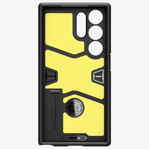 Spigen Tough Armor Backcover Samsung Galaxy S24 Ultra - Schwarz