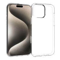 Accezz Clear TPU Backcover Apple iPhone 16 Pro Max - Transparent