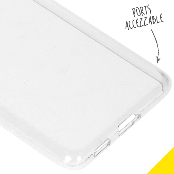Accezz Clear TPU Backcover Samsung Galaxy S21 Plus - Transparent