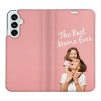 Gestalte deine eigene Compact Gel Klapphülle Samsung Galaxy A54 (5G) - Weiß
