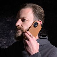 Accezz Vintage Leather Magsafe Backcover Samsung Galaxy S25 Edge - Tabacco Cognac