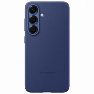 Samsung Original Silikon Cover Samsung Galaxy S25 - Blau