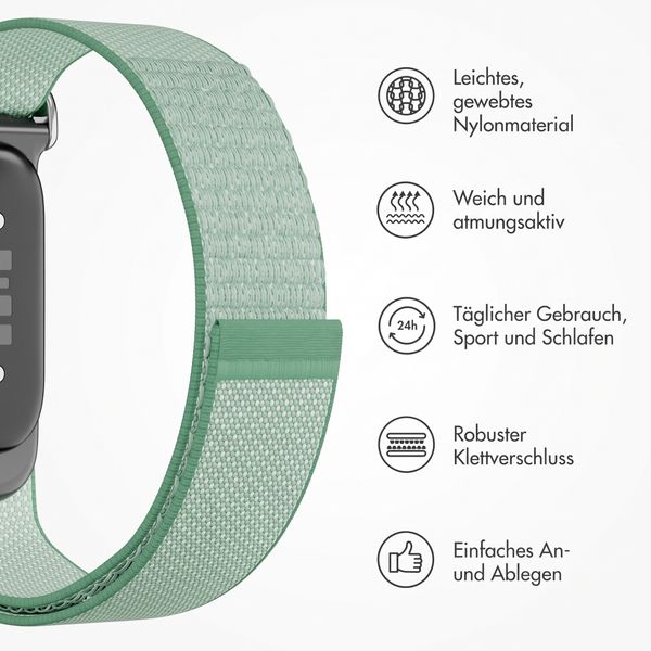 imoshion Nylonarmband für Fitbit Air - Mint Green