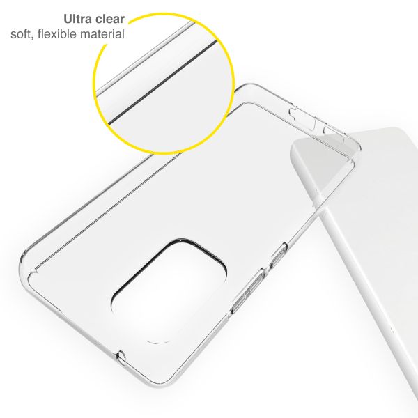 Accezz Clear TPU Backcover Samsung Galaxy A53 - Transparent