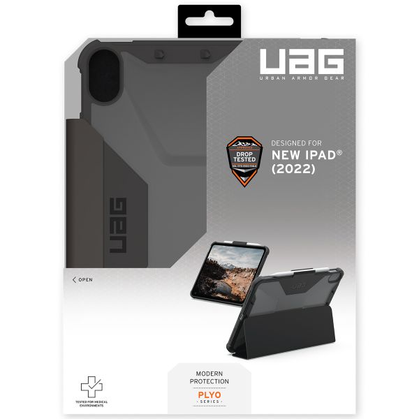 UAG Plyo Klapphülle Apple iPad 11 (2025) 11 Zoll A16 / iPad 10 (2022) 10.9 Zoll - Schwarz