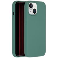Accezz Liquid Silikoncase Apple iPhone 15 - Dunkelgrün
