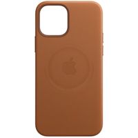 Apple Leder-Case MagSafe Apple iPhone 12 Mini - Saddle Brown