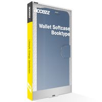 Accezz Wallet TPU Klapphülle Apple iPhone 13 Pro - Dunkelblau