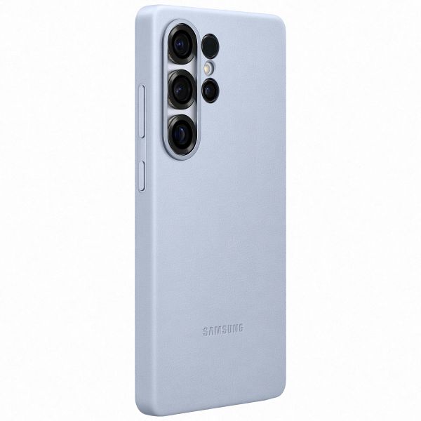 Samsung Original KindSuit Vegan Leather Case Samsung Galaxy S25 Ultra - Hellblau