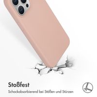Accezz Liquid Silikoncase Apple iPhone 15 Pro Max - Rosa
