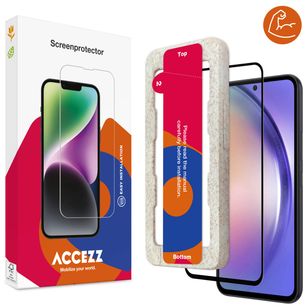 Accezz Dreifach starke Full Cover Schutzfolie mit Applikator Samsung Galaxy A54 (5G) / S23 FE