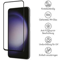 Accezz Full Cover Screen Protector aus gehärtetem Glas Samsung Galaxy A54 (5G) / S23 FE
