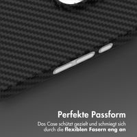 Accezz MagSafe Kevlar® Hülle Apple iPhone 16 Pro - Schwarz