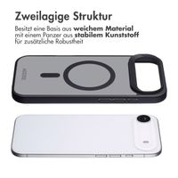 Accezz Rugged Frosted Back Cover mit MagSafe Apple iPhone Air - Schwarz