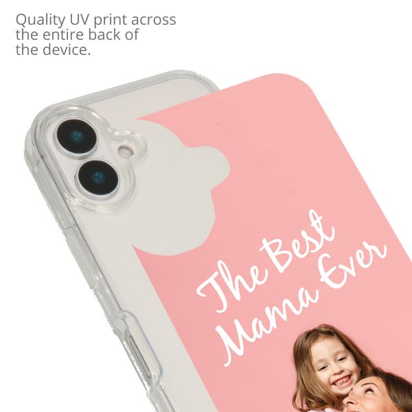Gestalte deine eigene Clear Case für das Apple iPhone 16 Plus - Transparent