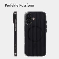 Accezz Lite Backcover mit MagSafe | Fluted | Apple iPhone 17 - Glossy Black