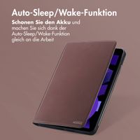Accezz Classic Klapphülle Apple iPad Air 11 Zoll (2026) M4 / (2025) M3 / (2024) M2 / Air 5 (2022) / Air 4 (2020) - Braun