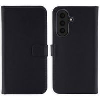 Selencia Echtleder Klapphülle Samsung Galaxy A57 (5G) - Schwarz