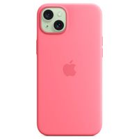 Apple Silikon-Case MagSafe Apple iPhone 15 Plus - Rosa