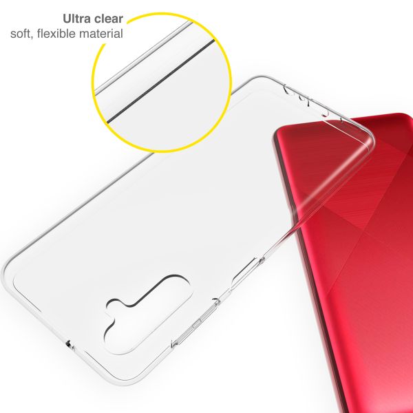 Accezz Clear TPU Backcover Samsung Galaxy A13 (5G) / A04s - Transparent