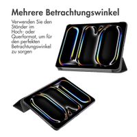 Accezz Trifold Klapphülle Apple iPad Pro 13 (2024) M4 - Schwarz