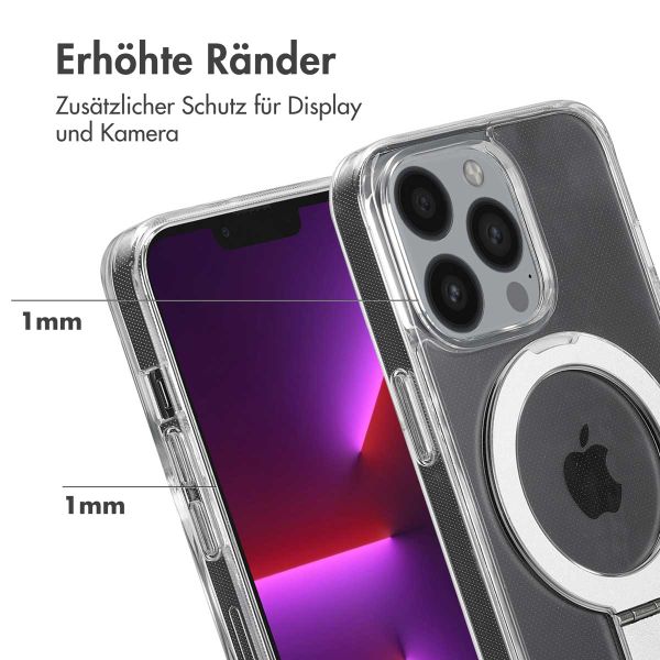 Accezz Ring Stand Backcover mit MagSafe Apple iPhone 13 Pro - Transparent