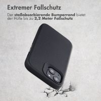 Accezz Tough Back Cover mit MagSafe Apple iPhone 14 - Schwarz