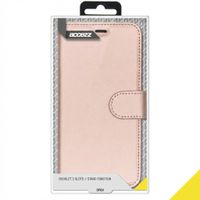 Accezz Wallet TPU Klapphülle Samsung Galaxy S21 Plus - Rosé gold