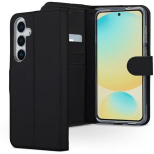 Accezz Wallet TPU Klapphülle Samsung Galaxy S25 FE - Schwarz