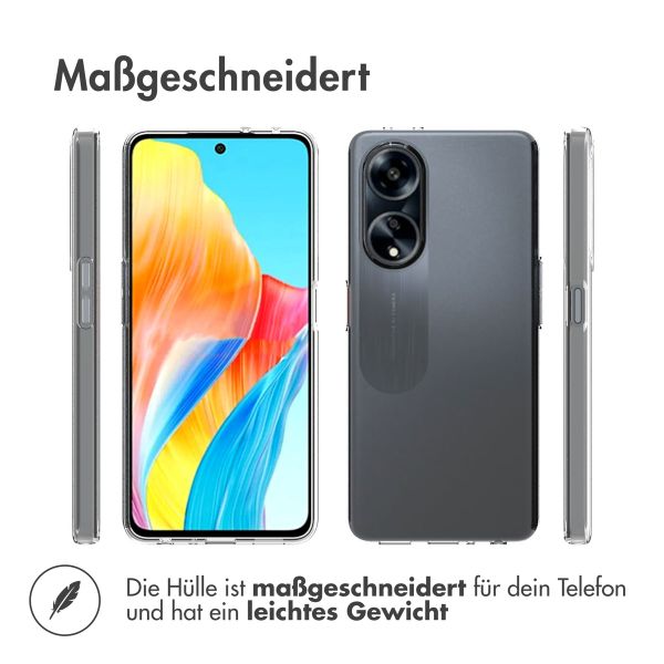 Accezz Clear TPU Backcover Oppo A98 - Transparent