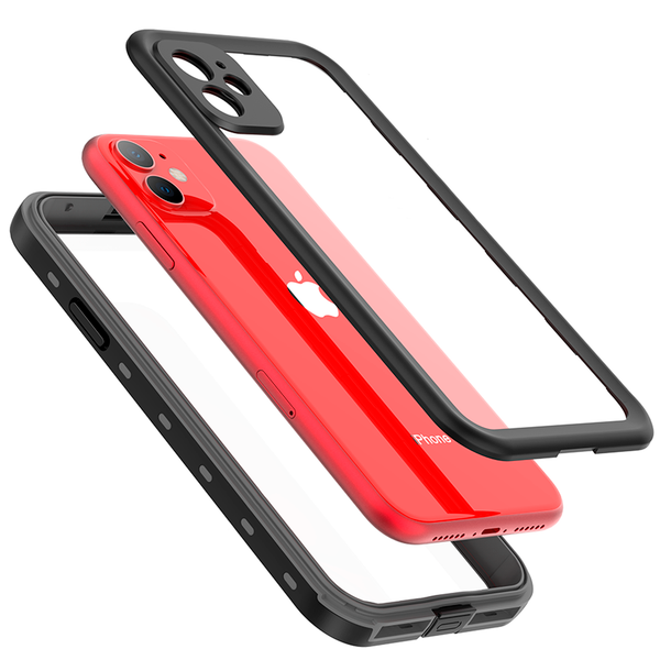 Redpepper Dot Waterproof Case Apple iPhone 11 - Schwarz